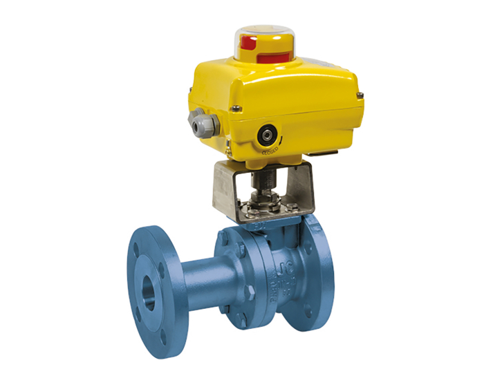 Carbon steel ball valve 340 AICG PN40 DN15 + SA03 230V AC